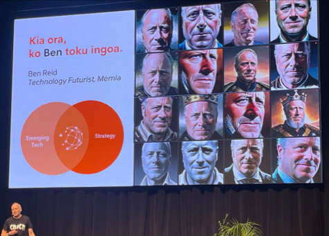 Ben Reid, Fast Forward Aotearoa at Canterbury Tech Summit 2023